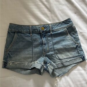 American Eagle Outfitters Light Blue Jean Shorts